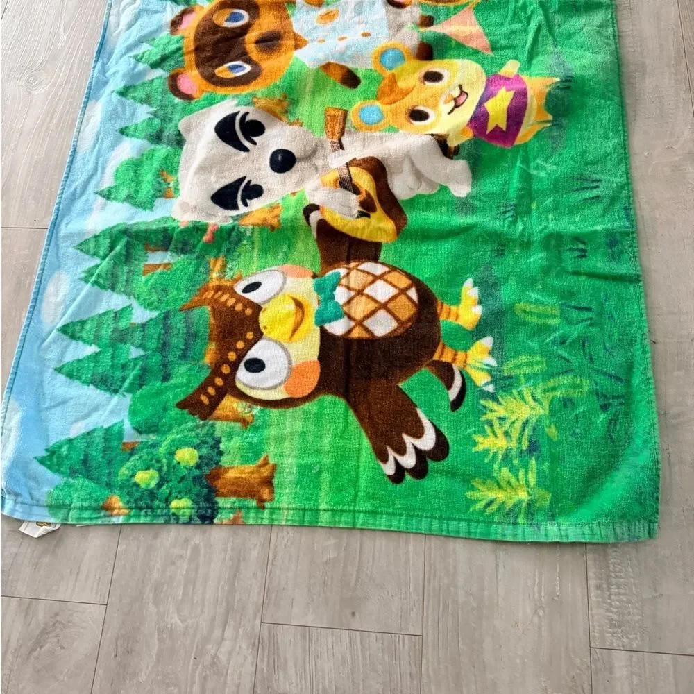 Animal Crossing Super Soft Cotton Beach and Bath Towel